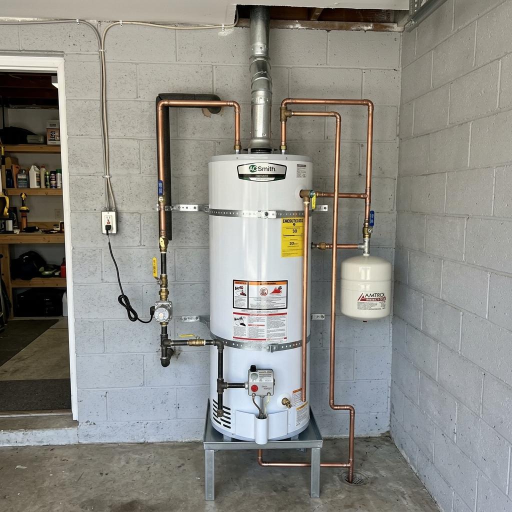 Plumbing repair work