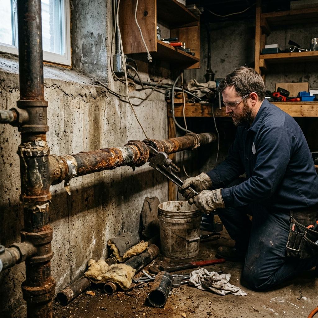 Water heater service